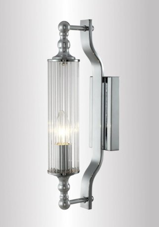 Бра Crystal Lux с лампочкой TOMAS AP1 CHROME+Lamps E14 Свеча