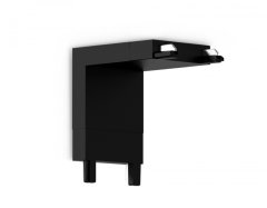 Коннектор угловой внутренний для накладного шинопровода Ambrella light TRACK SYSTEM GV1104