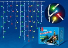 Светодиодная гирлянда (UL-00002270) Uniel бахрома 230V разноцветный ULD-B3010-200/DTA Multi IP20