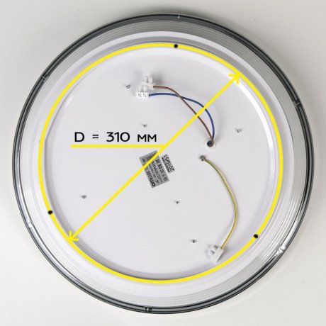 Светодиодный светильник с поддержкой ''Алиса'' и пультом ДУ Citilux Старлайт Смарт CL703A30G Хром