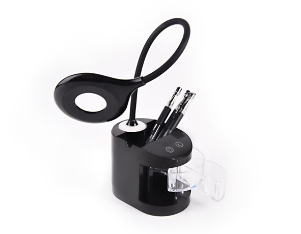 Настольная светодиодная лампа со встроенной аккумулятороной батареей и USB портом Ambrella light Desk DE562