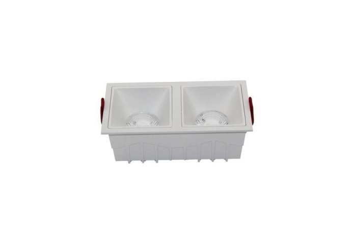 Встраиваемый светильник Maytoni Alfa LED DL043-02-15W4K-SQ-W