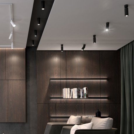 Однофазный светильник для трека Slim Novotech 370860