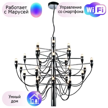 Подвесная люстра DIVINARE MOLTO с поддержкой Маруся 8030/02 LM-30-М