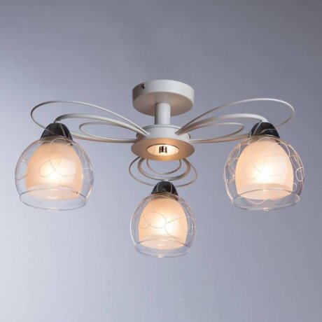 Потолочная люстра Arte Lamp с поддержкой Маруся A7585PL-3WH-М