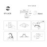 Встраиваемый светильник с радиатором ST-Luce ST217.448.09