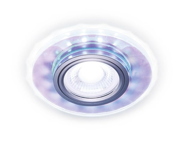 Встраиваемый светильник с LED подсветкой Ambrella light Compo LED S211 PR/WH