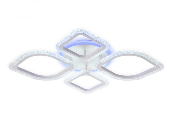 Потолочная диммируемая люстра с пультом ДУ Ambrella light FA5147 WH