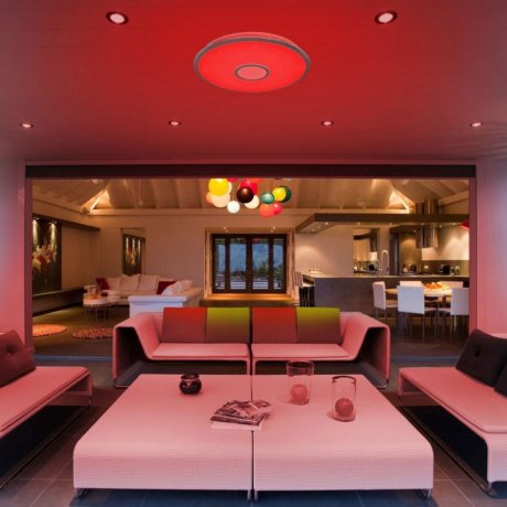 Потолочная светодиодная люстра с поддержкой ''Алиса'' и пультом ДУ Старлайт Смарт Citilux CL703A31G