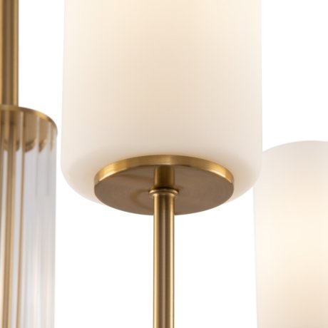 Люстра на штанге Agnes Freya FR5184PL-08BS