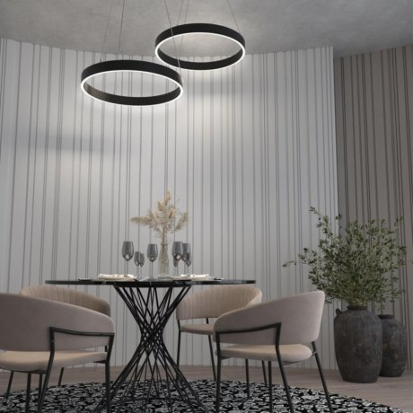 Подвесная диммиремая люстра с пультом ДУ Novotech Iter 358959