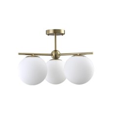 Потолочная люстра Crystal Lux FELIZ SP-PL3 BRONZE/WHITE