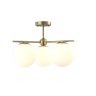 Потолочная люстра Crystal Lux FELIZ SP-PL3 BRONZE/WHITE