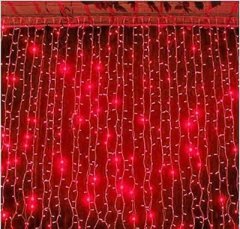 Светодиодная гирлянда (UL-00001357) Uniel занавес 220V красный ULD-C2030-240/TWK RED IP67