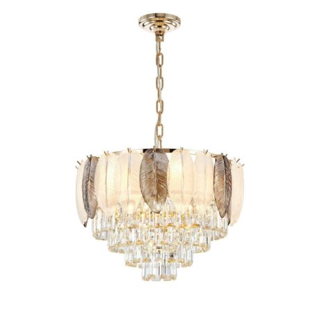 Подвесная люстра с лампочками Favourite Dolor 2982-9P+Lamps E14 Свеча