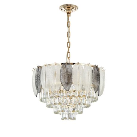 Подвесная люстра с лампочками Favourite Dolor 2982-9P+Lamps E14 Свеча