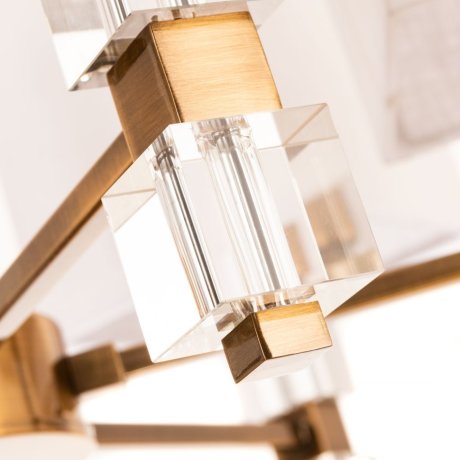 Подвесная люстра Arte Lamp North с поддержкой Маруся A5896LM-6PB-М