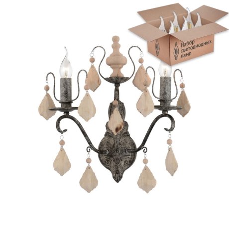 Бра с лампочками Favourite Albero 1763-2W+Lamps