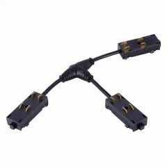 Коннектор T-образный для однофазного шинопровода ST Luce Skyline 220 ST015.422.19