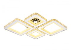 Потолочная диммируемая люстра с пультом ДУ Ambrella light Acrylica FA1726