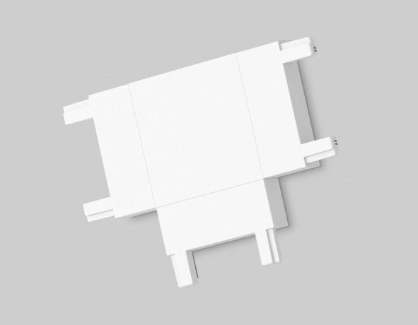 Коннектор T-образный для накладного шинопровода Magnetic Ultra Slim Ambrella light TRACK SYSTEM GV1118