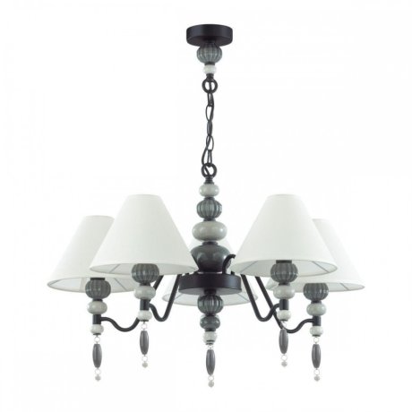 Подвесная люстра Odeon Sochi с лампочками 4896/5+Lamps E14 Свеча