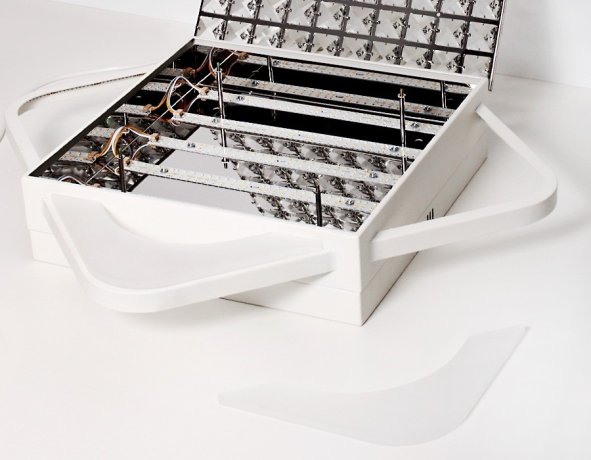 Потолочная светодиодная люстра с ПДУ Ambrella light Modern Acrylic FA124