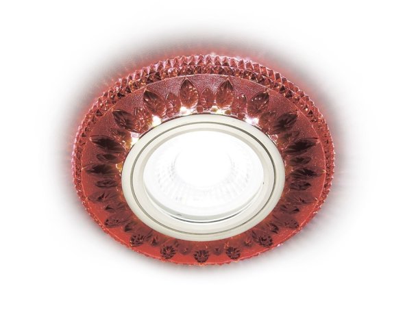 Встраиваемый светильник с LED подсветкой Light LED Ambrella light S305 RD