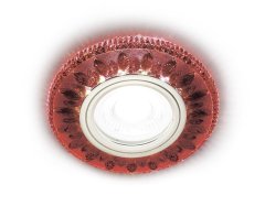 Встраиваемый светильник с LED подсветкой Light LED Ambrella light S305 RD