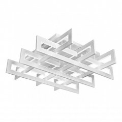 Потолочная светодиодная люстра с пультом ДУ iLedex Stalker 9082-800*800-X 192W Белый