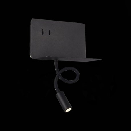 Настенный светодиодный светильник спот с полочкой,  USB порт  ST Luce Pinaggio SL1576.401.02