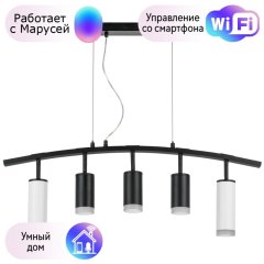 LR7358623730 Подвесной светильник Rullo Lightstar с поддержкой Маруся (комплект из 571735+214437-3+214486-2+202430-5)