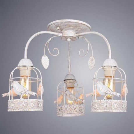 Потолочная люстра Arte Lamp Cincia с поддержкой Маруся A5090PL-3WG-М