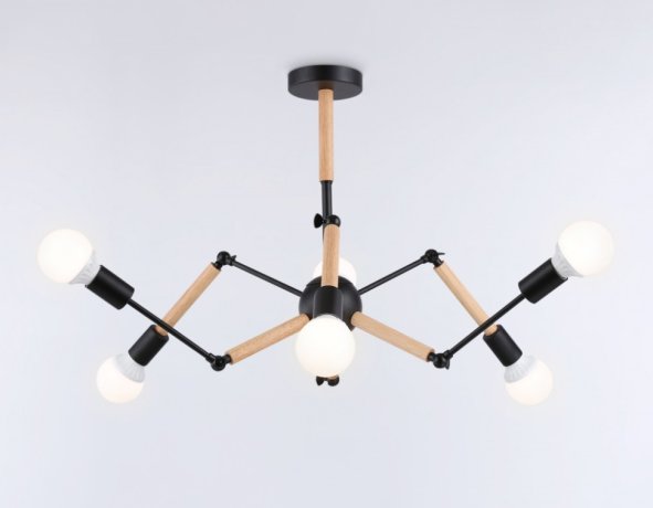 Люстра на штанге в стиле лофт Ambrella light TRADITIONAL TR80488