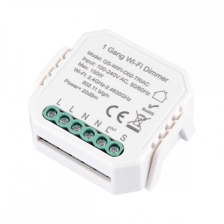 Wi-Fi реле 1 канал диммируемое 150W ST Luce Around ST9000.500.01CDIM