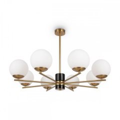 Люстра на штанге Freya Marble FR5230PL-08BS