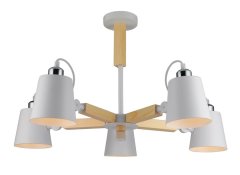 Потолочная люстра Arte Lamp A7141PL-5WH