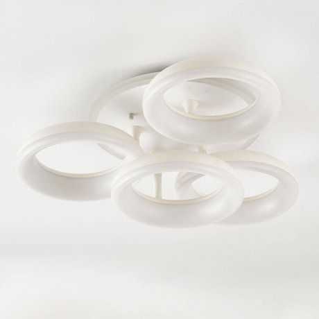 Светодиодная люстра с поддержкой ''Алиса'' и пультом Citilux Паркер Смарт CL225A140E