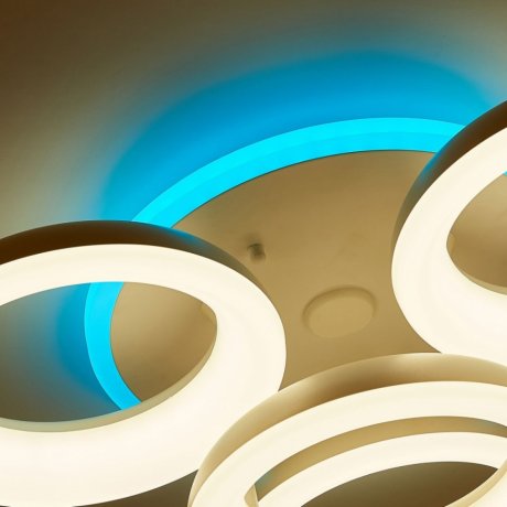 Светодиодная люстра с поддержкой ''Алиса'' и пультом Citilux Паркер Смарт CL225A140E