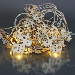 5м. Гирлянда с насадками 20LED (теплый) A-413 Sneha 1413844