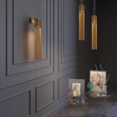 Подвесной светильник с лампочкой Odeon Light Luigi 4137/1+Lamps Gu10