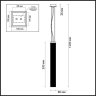 Подвесной светильник с лампочкой Odeon Light Luigi 4137/1+Lamps Gu10