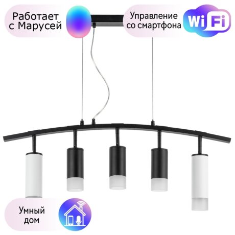 LR7358623731 Подвесной светильник Rullo Lightstar с поддержкой Маруся (комплект из 571735+214437-3+214486-2+202431-5)