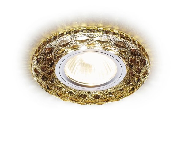 Встраиваемый светодиодный светильник Ambrella light LED S288 BK