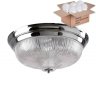 Потолочный светильник Crystal Lux с лампочками Lluvia PL5 Chrome D460+Lamps E14 P45