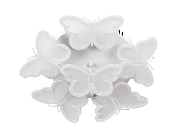 Потолочная диммируемая люстра с пультом ДУ Escada Butterfly 10205/5LED