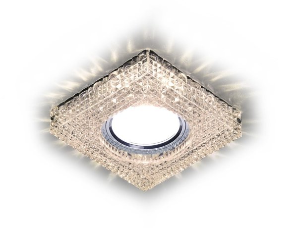 Встраиваемый светодиодный светильник Ambrella light Led S272 CL/WW