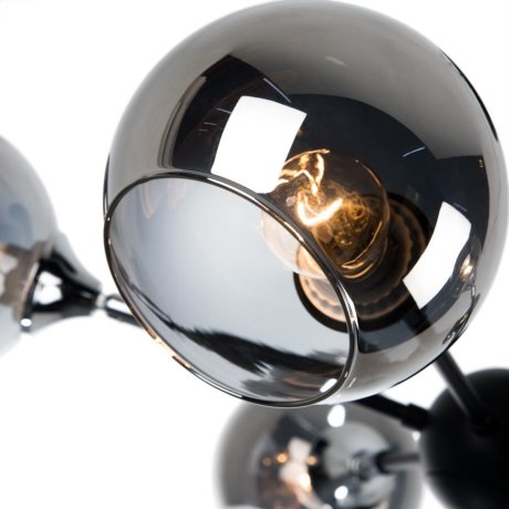 Люстра на штанге Arte lamp Lagos с поддержкой Маруся A2708PL-5BK-М