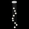 Подвесной светильник Crystal Lux с поддержкой Маруся Gaspar SP9 D300 White-М