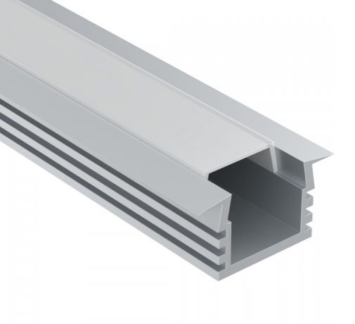 2м. Встраиваемый алюминиевый профиль для светодиодной ленты Maytoni Led strip ALM006S-2M